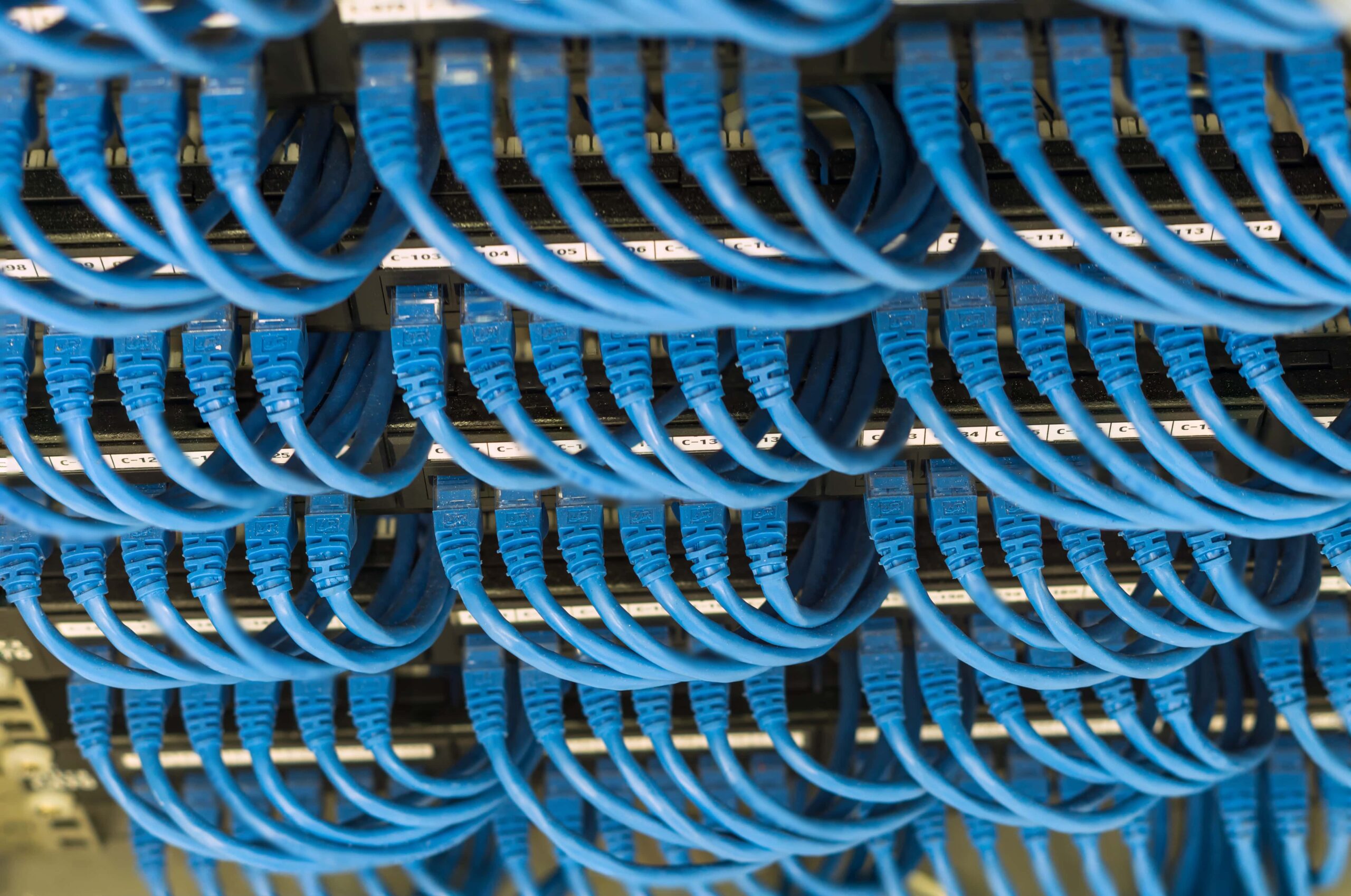 structured cabling installation-min Structured Data Cabling Installation